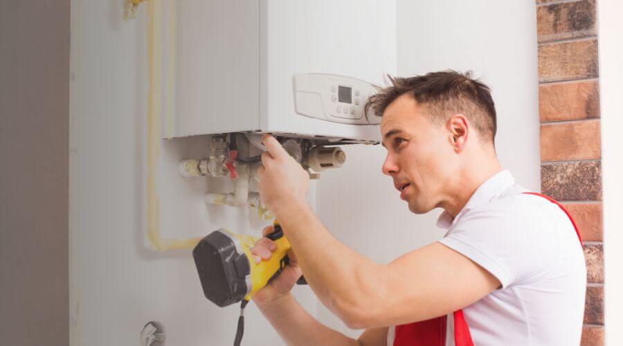 Local tankless water heater installation in Fairfax, VA